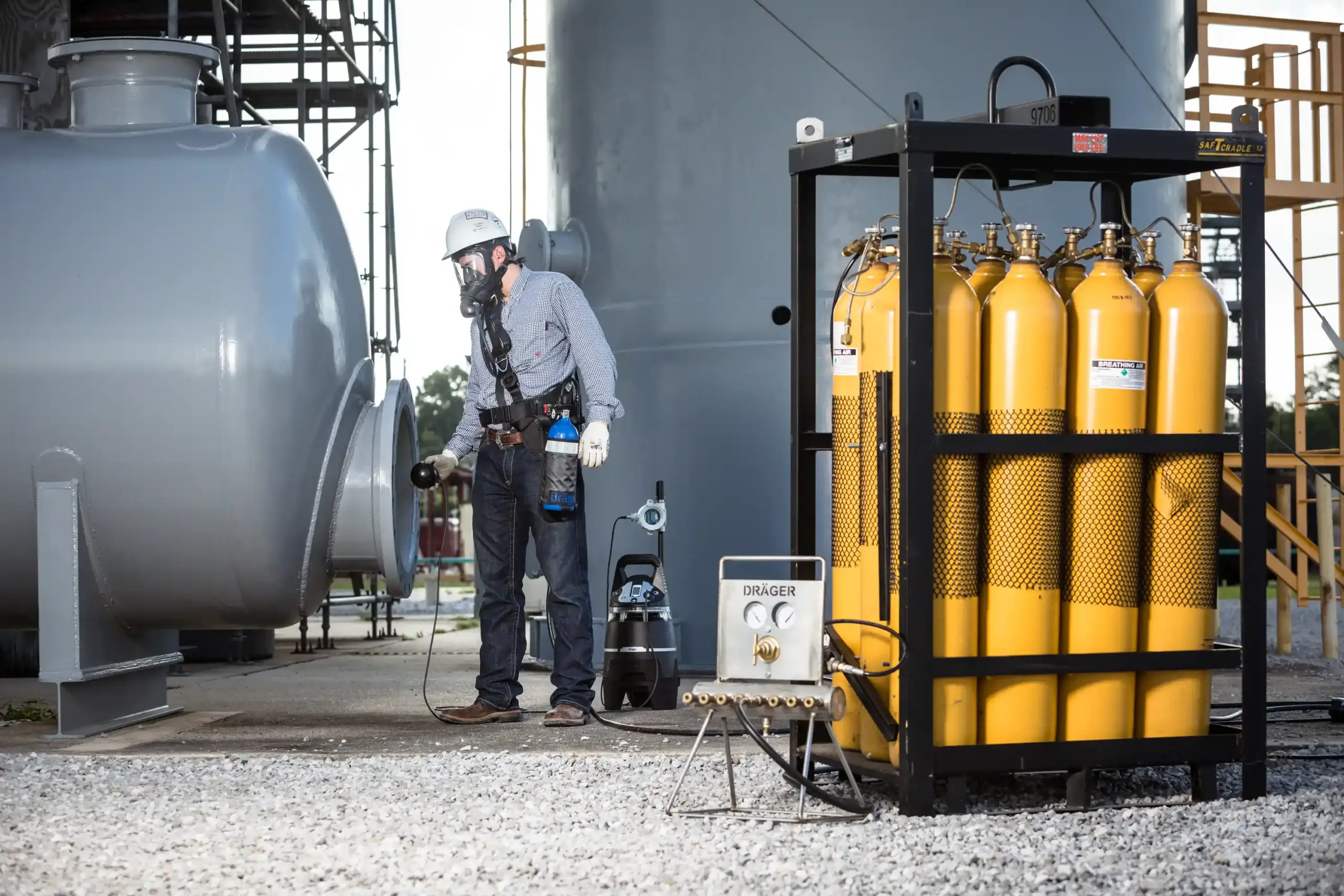 Gas Cylinders Testing & Repairing